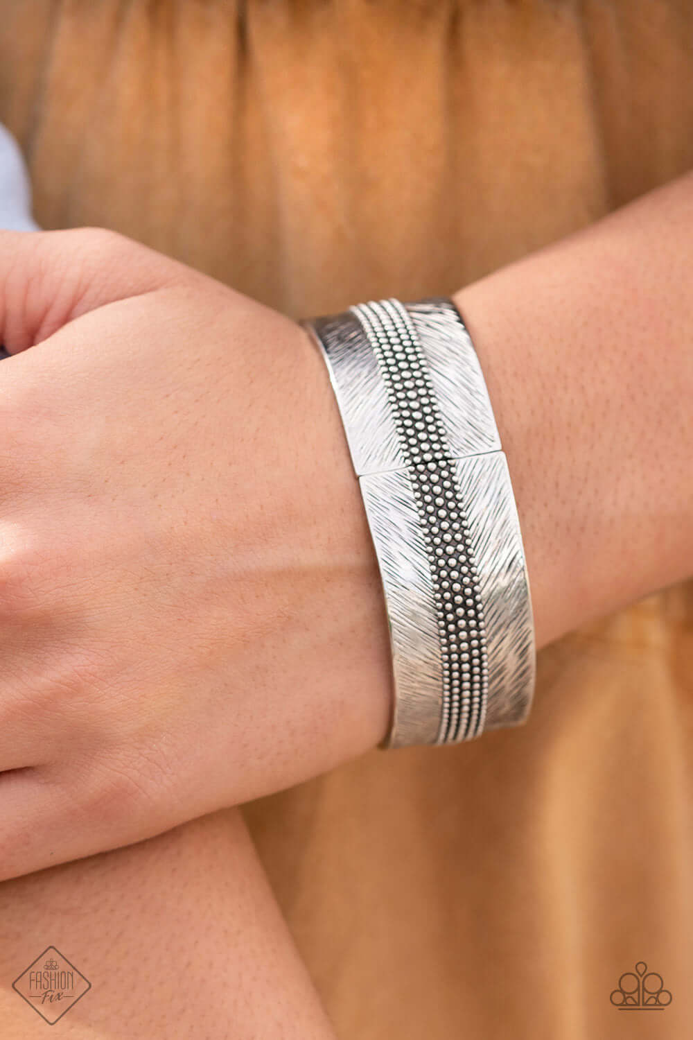 Paparazzi Accessories ❋Rancho Refinement - Silver Bracelet❋ Flat Rate Ship $4.50❋ - Image #2