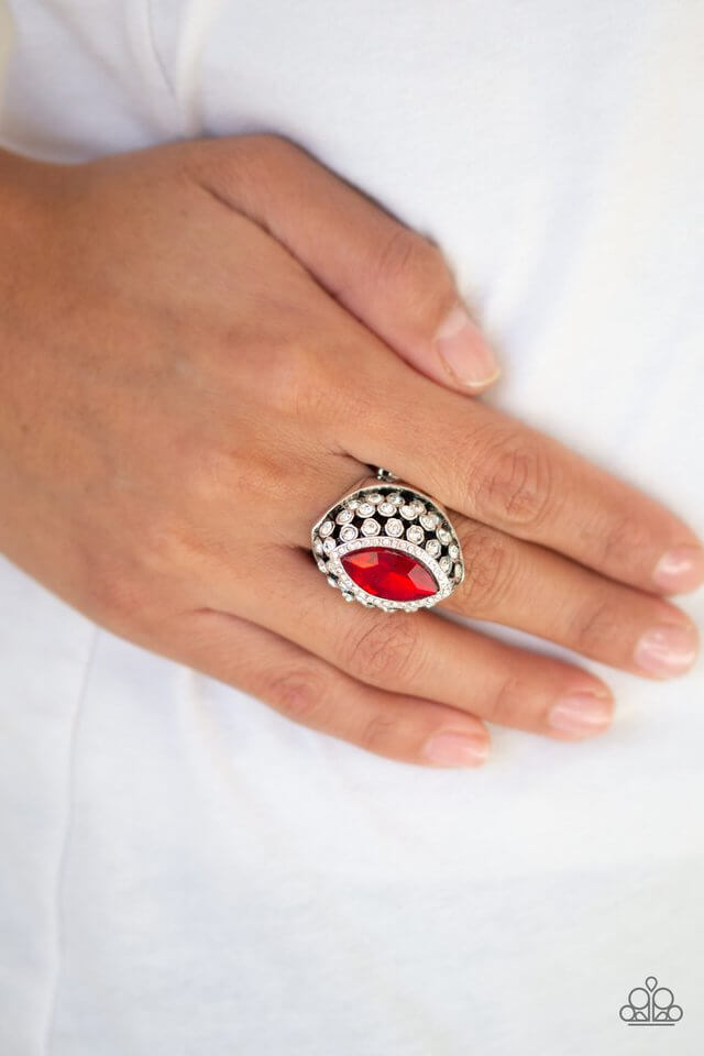Paparazzi Accessories ❋Royal Radiance - Red Ring❋ Flat Rate Ship $4.50❋ - Image #2