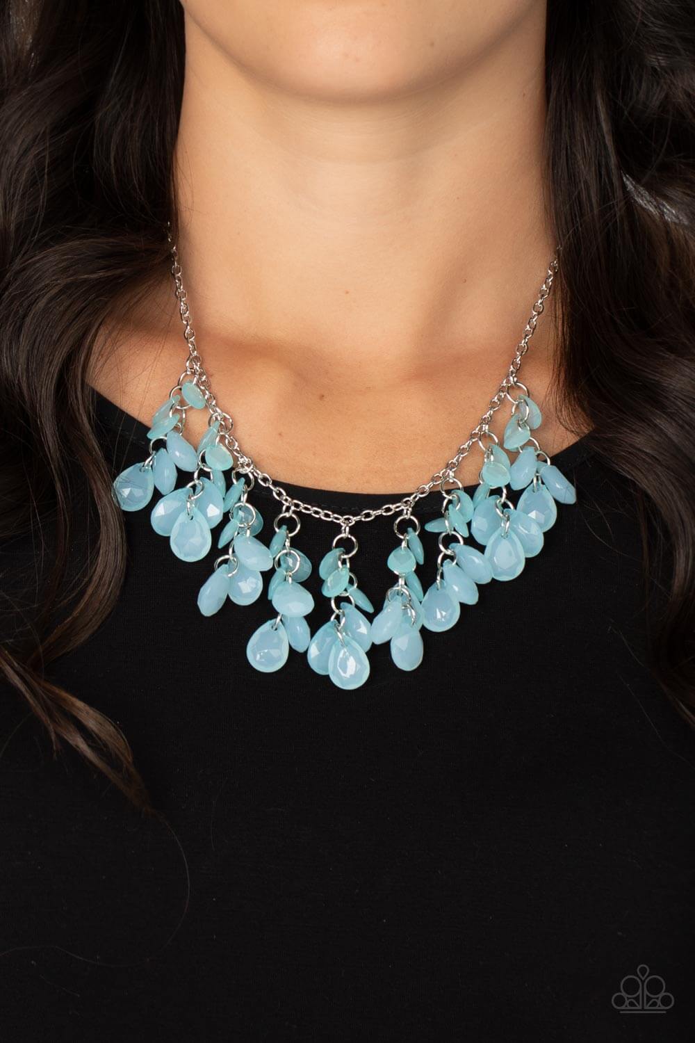 Paparazzi Accessories ❋Crystal Cabaret - Blue Necklace❋ Flat Rate Ship $4.50❋ - Image #2