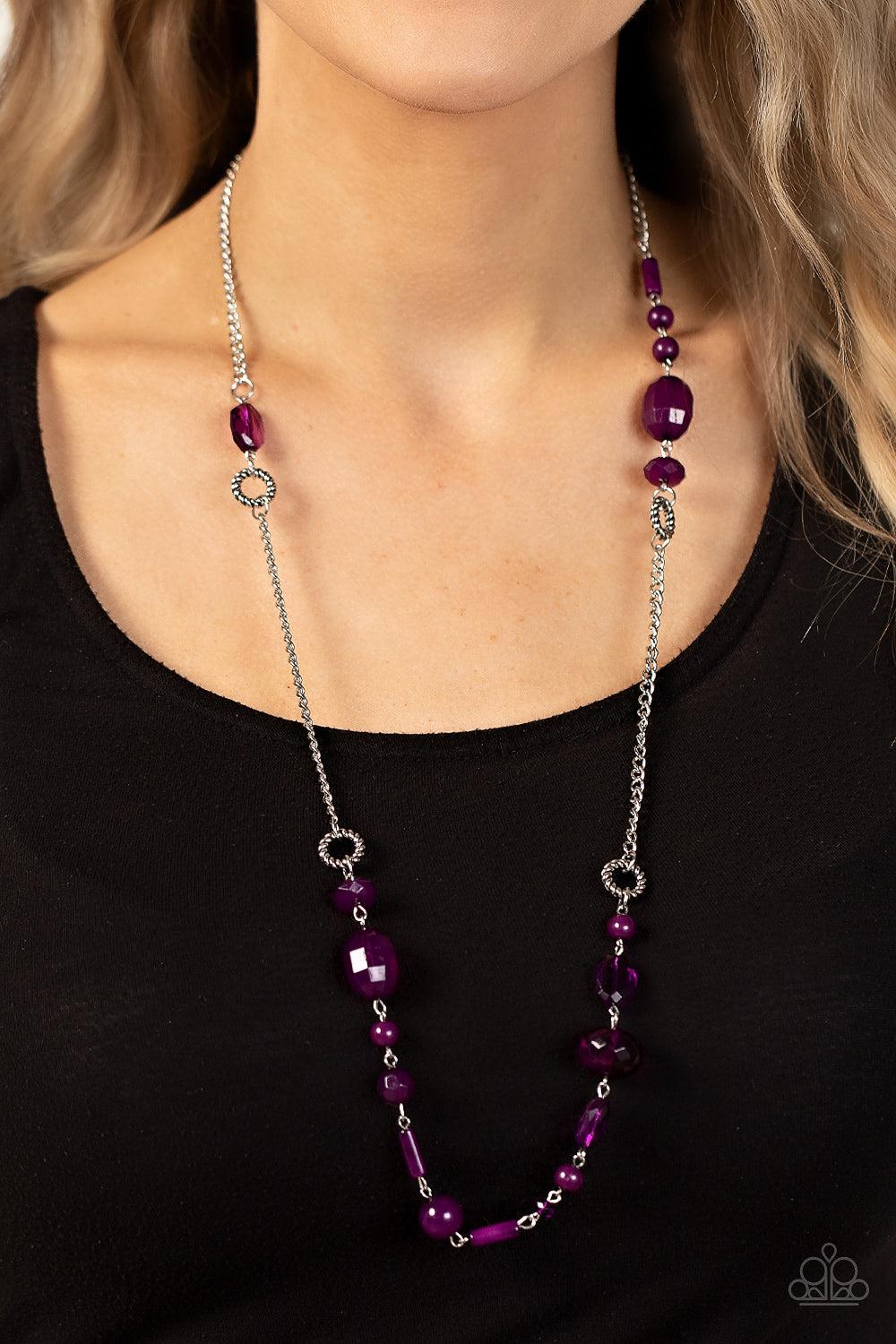 Paparazzi Accessories ❋Craveable Color - Purple Necklace❋ Flat Rate Ship $4.50❋ - Image #2
