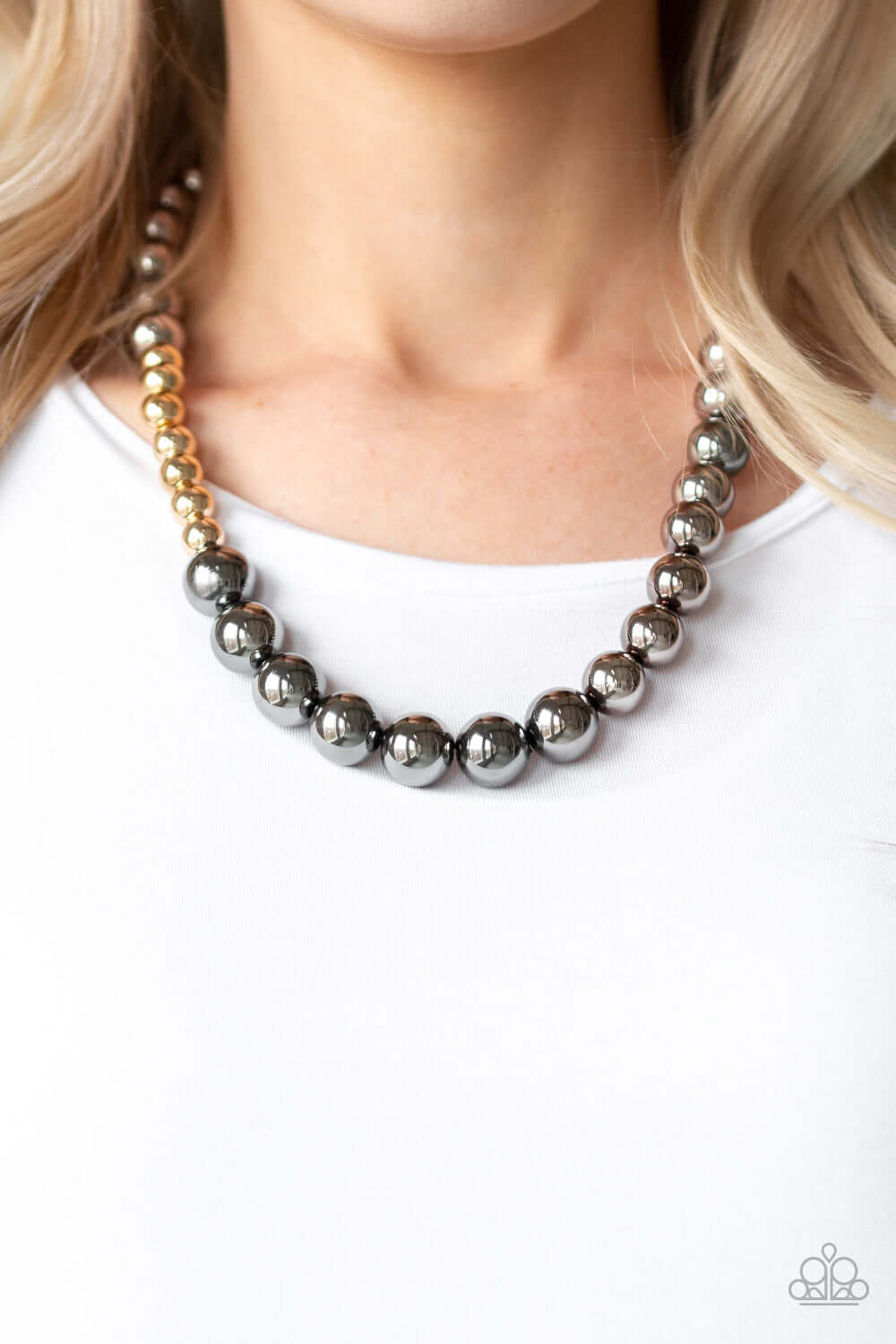 Paparazzi Accessories ✽ Power To The People - Black Necklace✽Flat Rate Ship $4.50✽ - Image #2