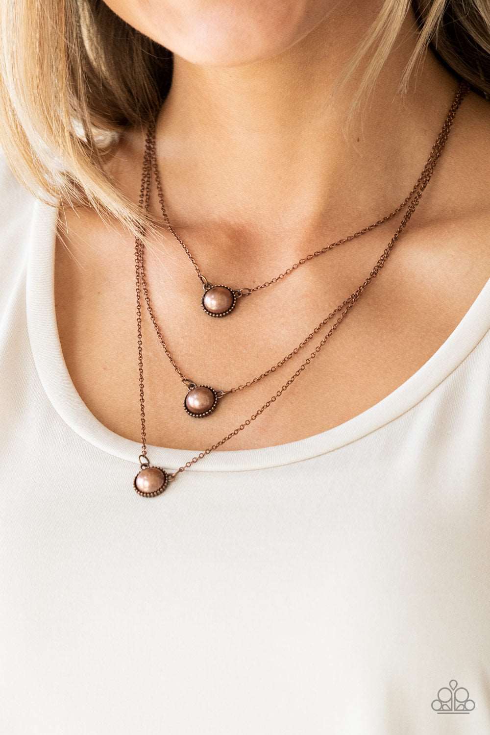 Paparazzi Accessories ✽ A Love For Luster - Copper Necklace✽Flat Rate Ship $4.50✽