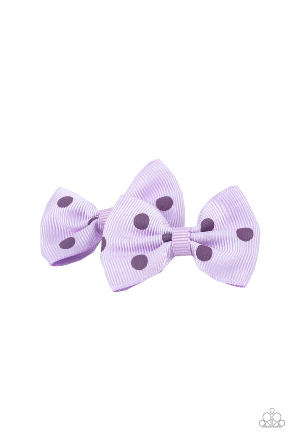 brought-to-you-by-blingflingbykat-polka-dot-drama-purple-hair clip-paparazzi-accessories-