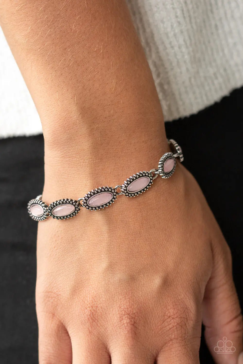 Paparazzi Accessories ✽ Mineral Magic - Pink Bracelet✽Flat Rate Ship $4.50✽ - Image #2