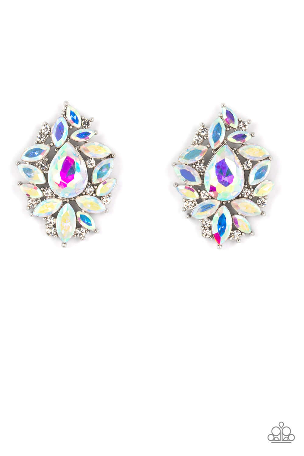 brought-to-you-by-blingflingbykat-we-all-scream-for-ice-queen-multi-post earrings-paparazzi-accessories-
