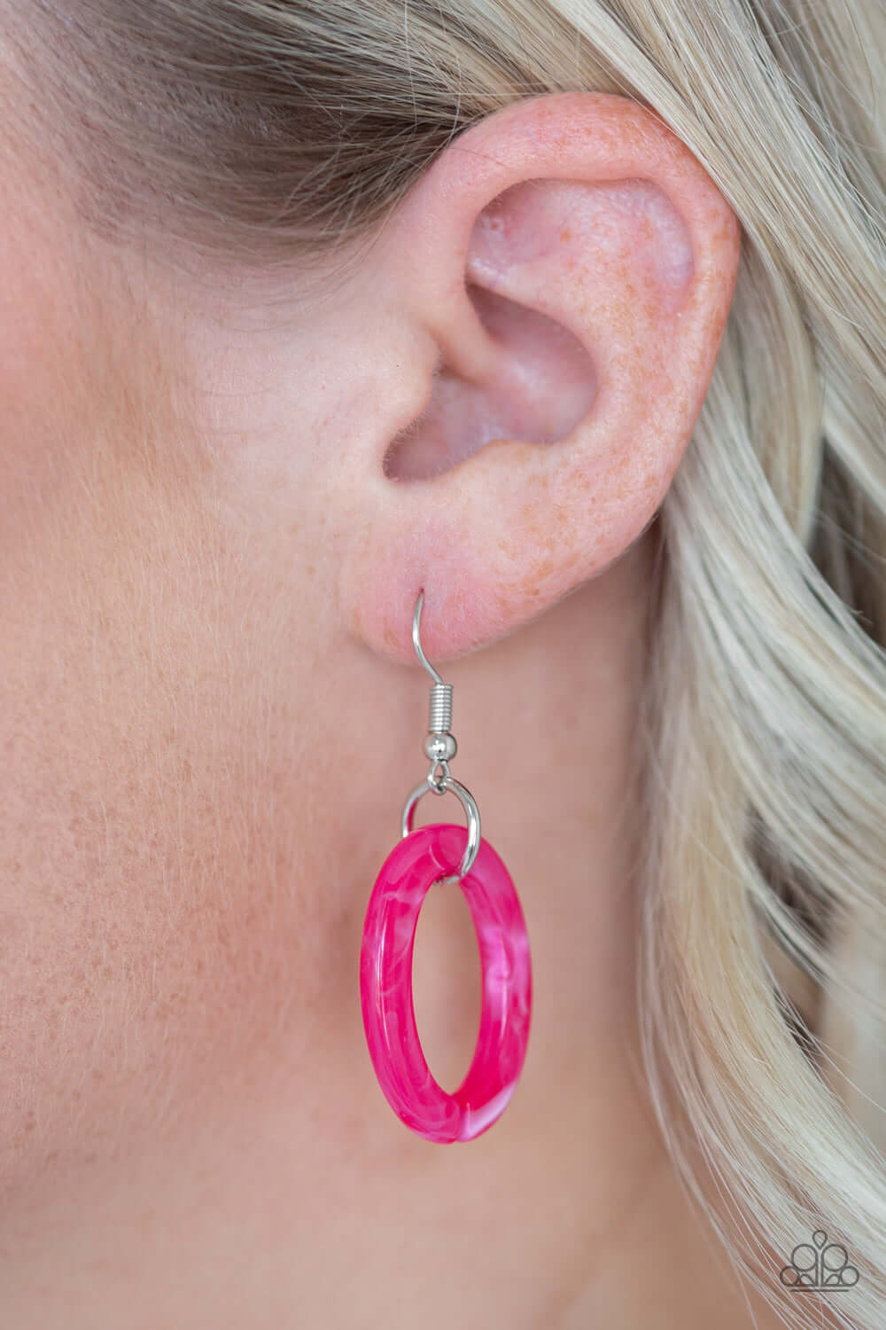 Paparazzi Accessories ✽ Turn Up The Heat - Pink Necklace✽Flat Rate Ship $4.50✽ - Image #3