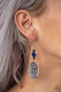 Paparazzi Accessories ✽ Adobe Dweller - Blue Earrings✽Flat Rate Ship $4.50✽