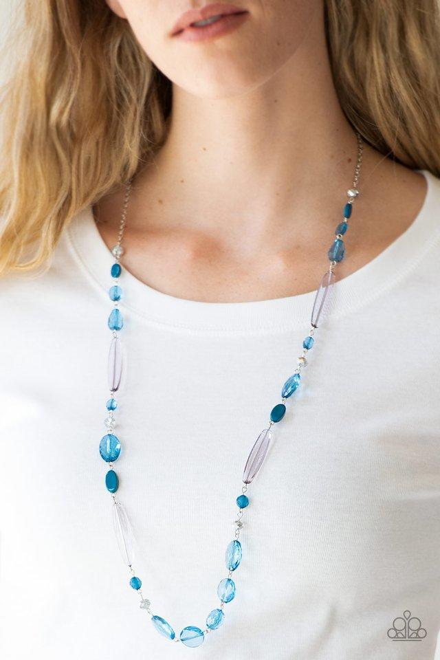 Paparazzi Accessories ❋Quite Quintessence - Blue Necklace❋ Flat Rate Ship $4.50❋ - Image #2
