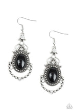 Load image into Gallery viewer, brought✽to✽you✽by✽blingflingbykat✽cameo-and-juliet-black-earrings✽paparazzi-accessories
