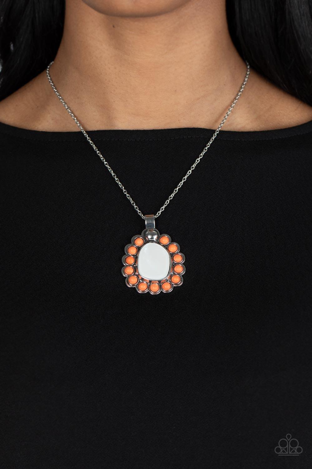 Paparazzi Accessories ❋Sahara Sea - Orange Necklace❋ Flat Rate Ship $4.50❋ - Image #2