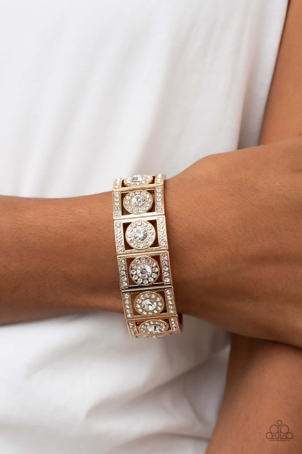 Paparazzi Accessories ❋Ultra Upscale - Gold Bracelet❋ Flat Rate Ship $4.50❋ - Image #2
