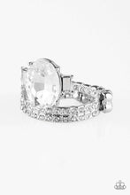 Load image into Gallery viewer, brought✽to✽you✽by✽blingflingbykat✽bling-queen-white-ring✽paparazzi-accessories
