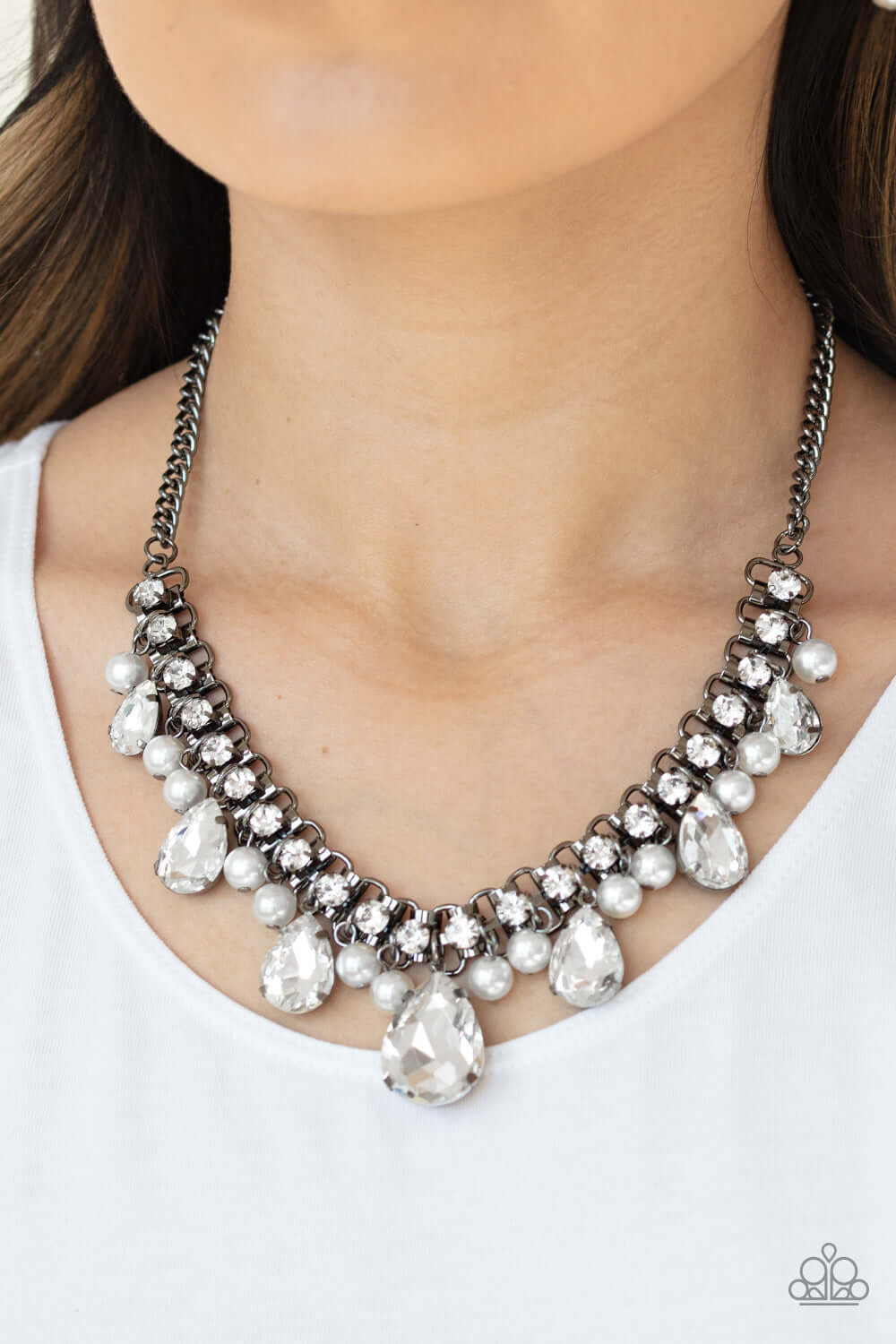 Paparazzi Accessories ✽ Knockout Queen - Black Necklace✽Flat Rate Ship $4.50✽ - Image #2
