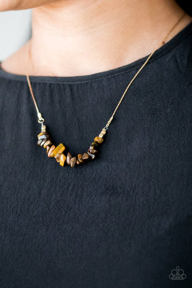 Paparazzi Accessories ❋Back To Nature - Brown Necklace❋ Flat Rate Ship $4.50❋ - Image #2
