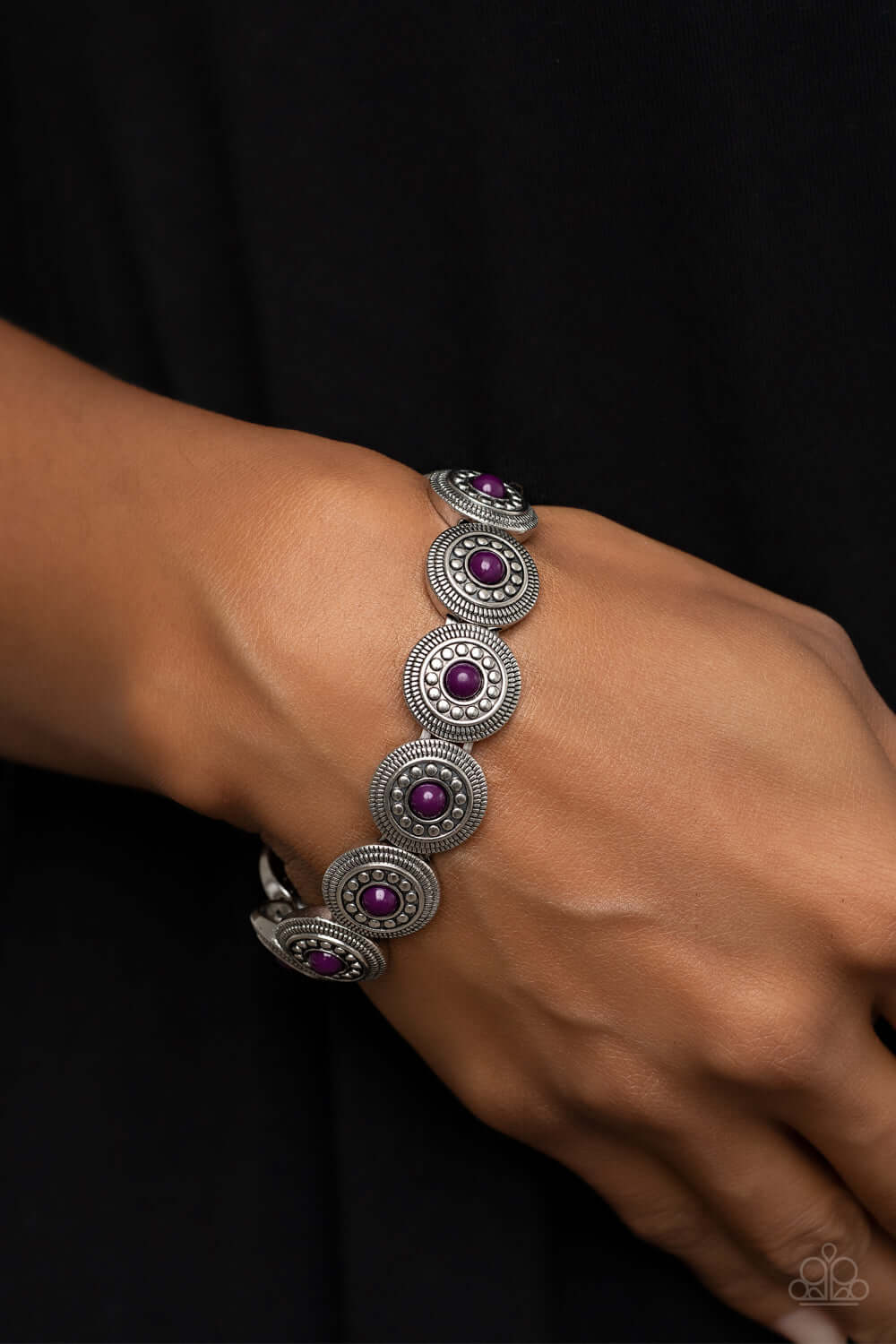 Paparazzi Accessories ❋Welcome to the Color Wheel - Purple Bracelet❋ Flat Rate Ship $4.50❋ - Image #2