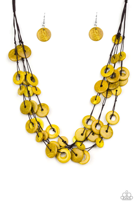 brought✽to✽you✽by✽blingflingbykat✽wonderfully-walla-walla-yellow-necklace✽paparazzi-accessories