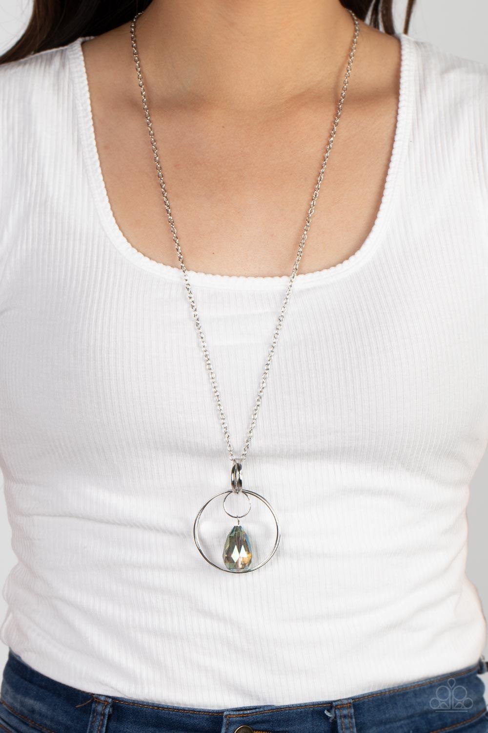 Paparazzi Accessories ❋Swinging Shimmer - Green Necklace❋ Flat Rate Ship $4.50❋ - Image #2