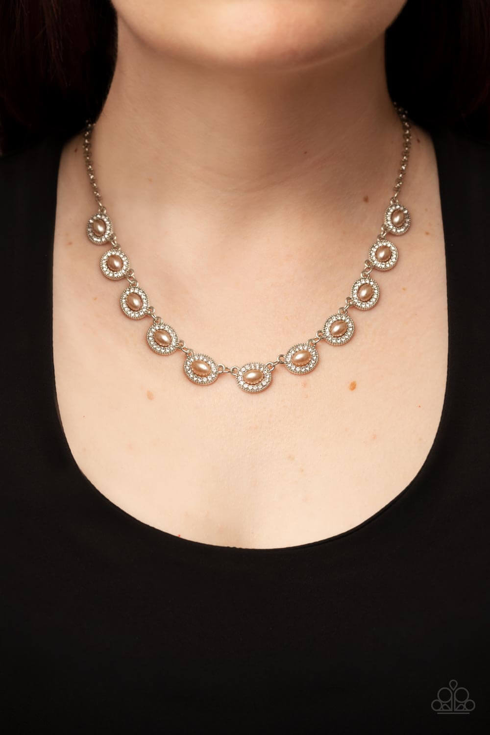 Paparazzi Accessories ❋Modest Masterpiece - Brown Necklace❋ Flat Rate Ship $4.50❋ - Image #2