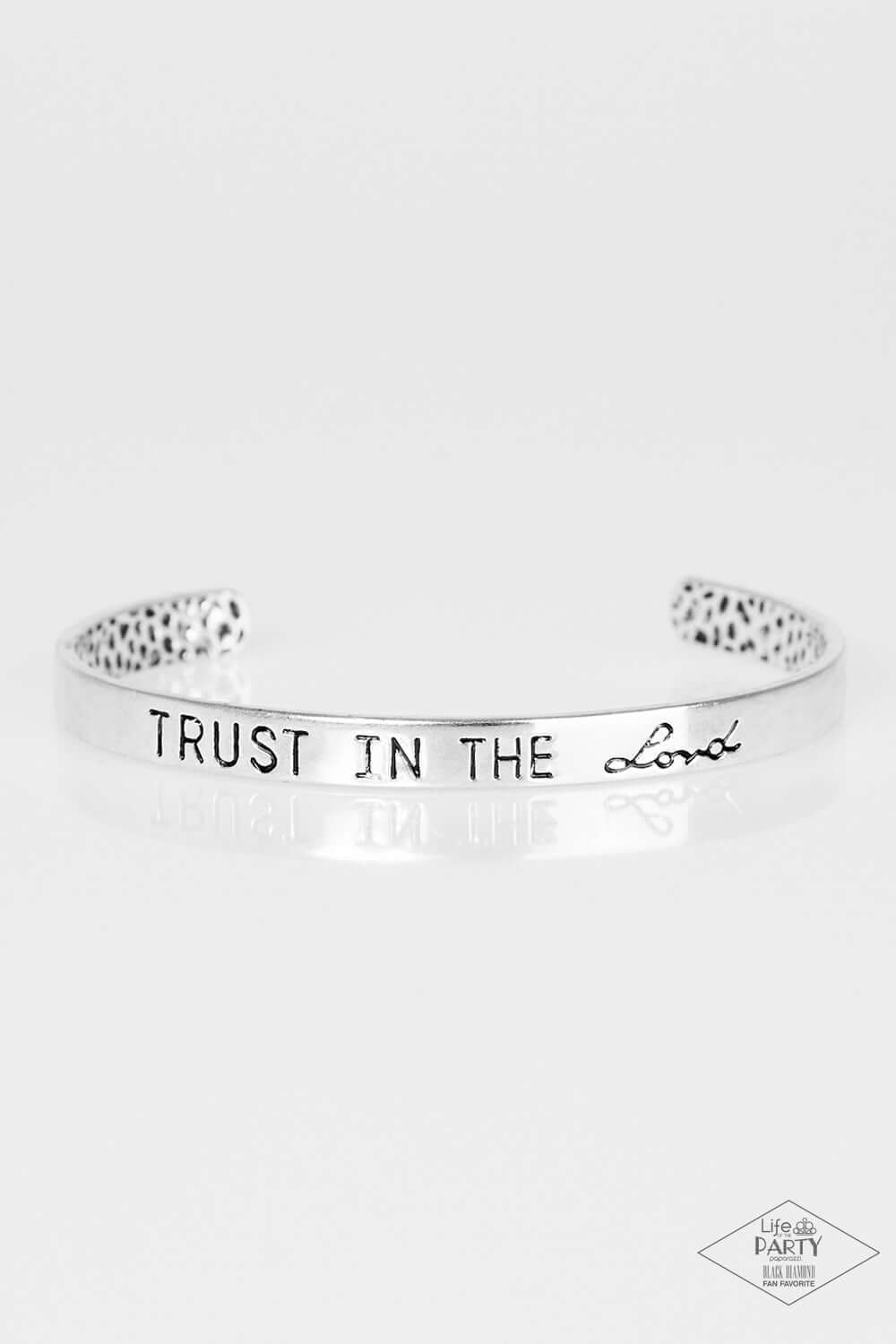brought✽to✽you✽by✽blingflingbykat✽i-put-my-trust-in-you-silver-bracelet✽paparazzi-accessories