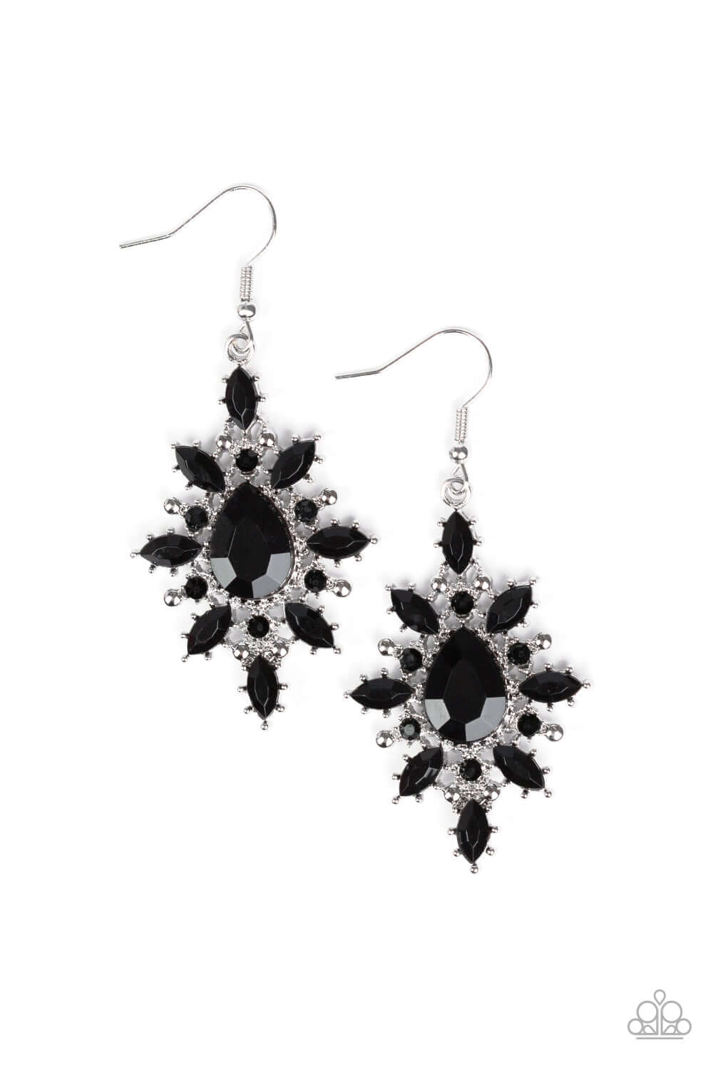 brought✽to✽you✽by✽blingflingbykat✽glamorously-colorful-black-earrings✽paparazzi-accessories