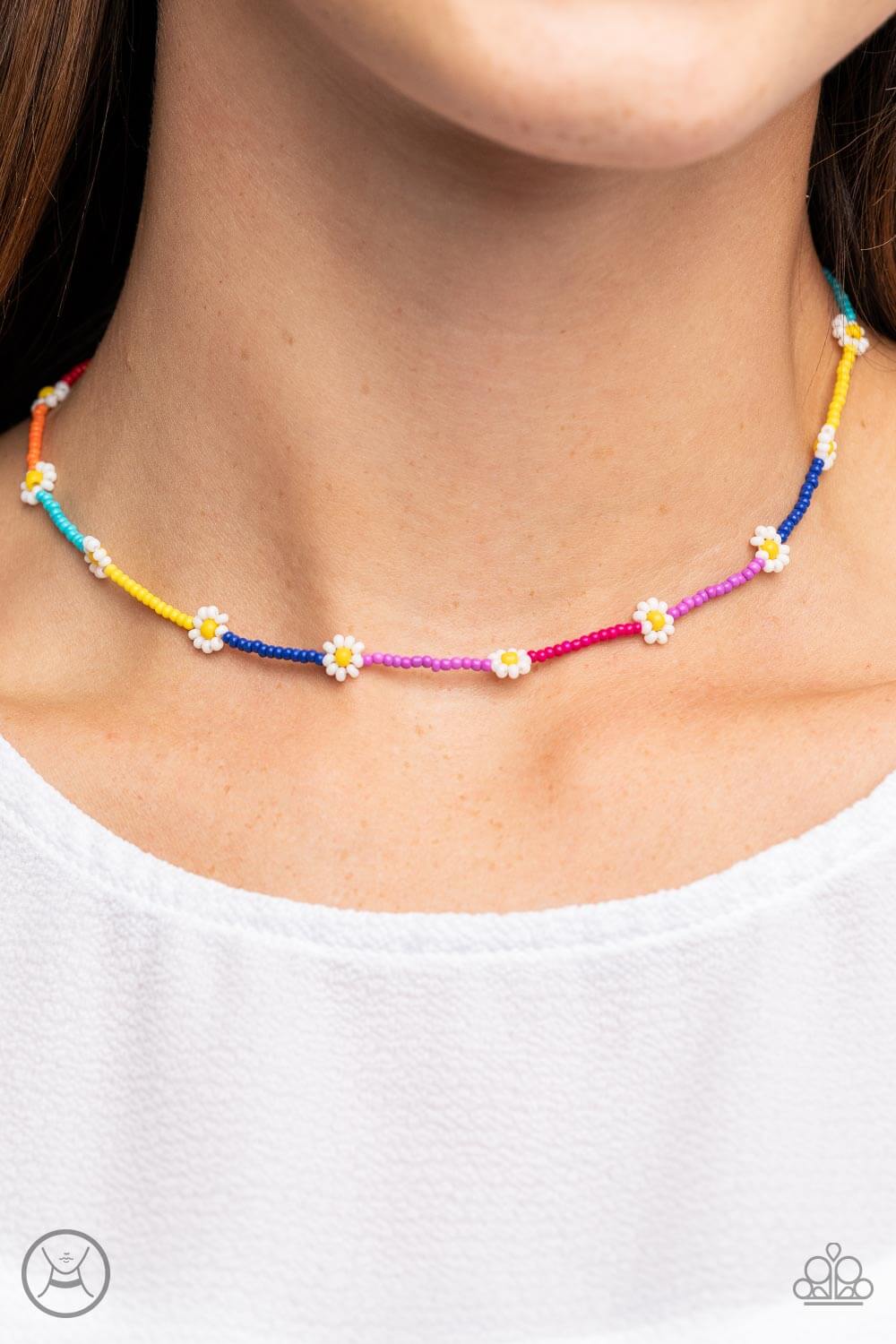 Paparazzi Accessories ❋Colorfully Flower Child - Multi Necklace❋ Flat Rate Ship $4.50❋ - Image #2
