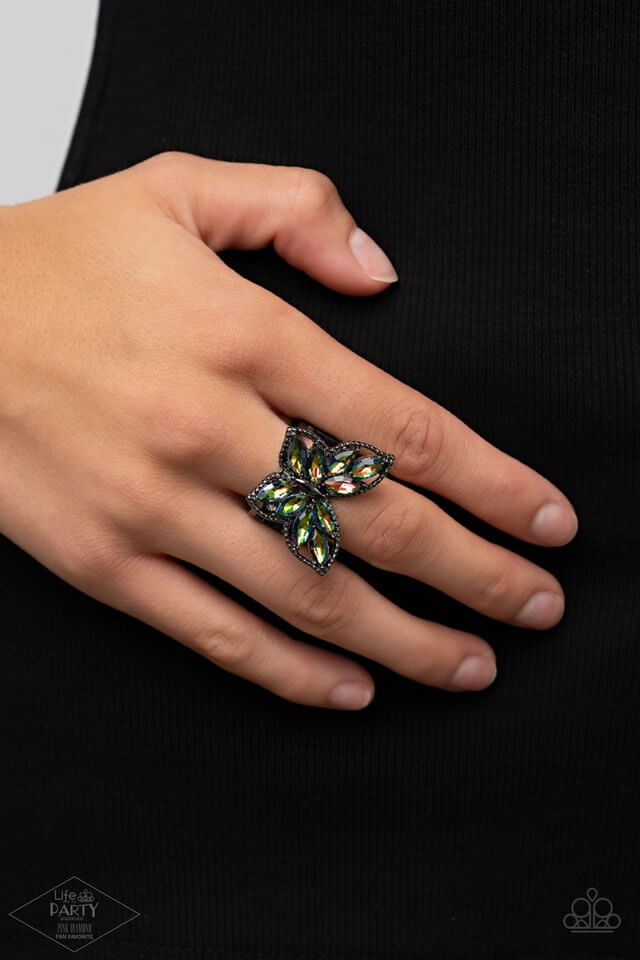 Paparazzi Accessories ❋Fluttering Fashionista - Multi Ring❋ Flat Rate Ship $4.50❋ - Image #2