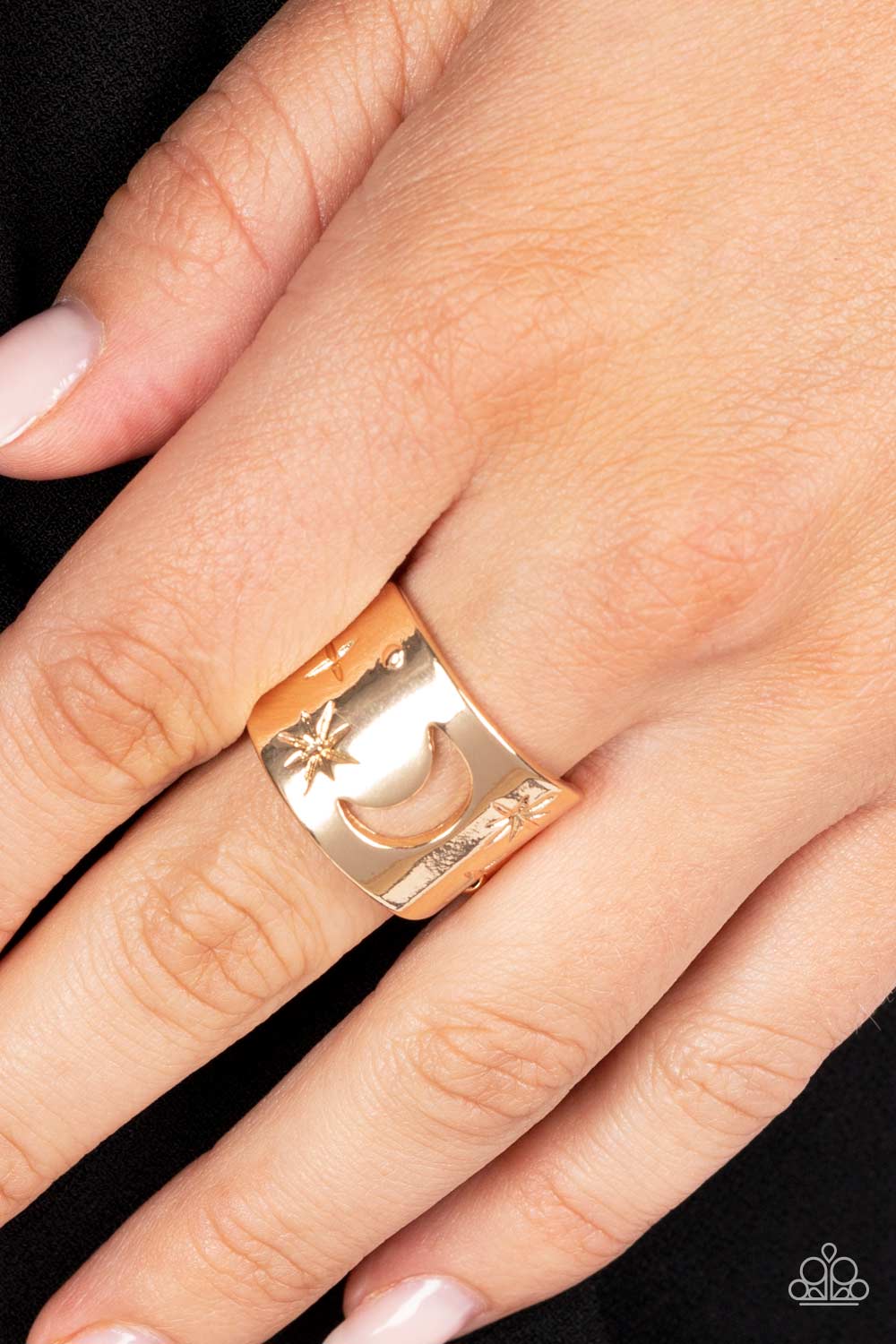 Paparazzi Accessories ❋Lunar Levels - Gold Ring❋ Flat Rate Ship $4.50❋ - Image #2