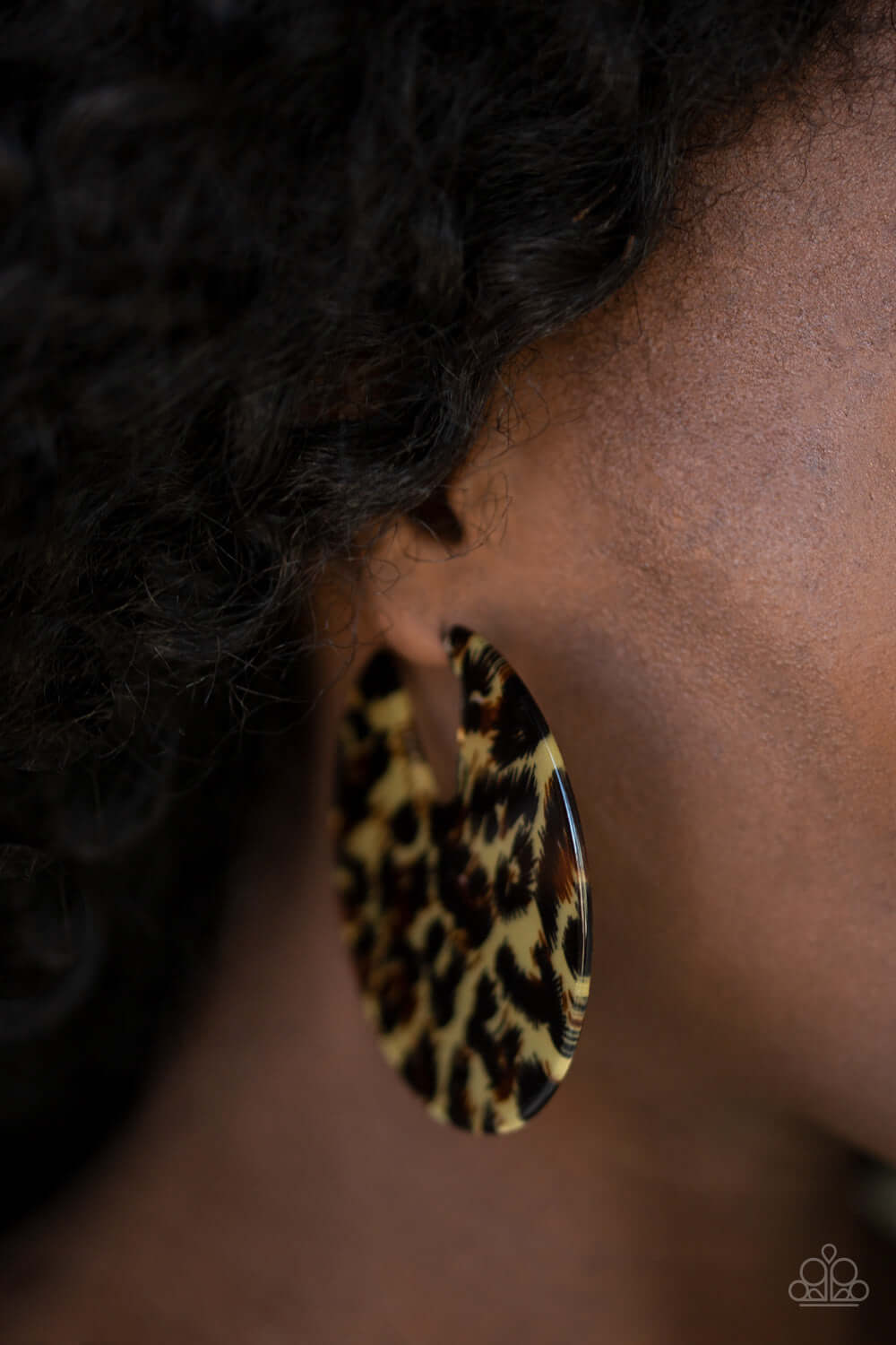 Paparazzi Accessories ✽ Haute Savannah - Brown Earrings✽Flat Rate Ship $4.50✽ - Image #2