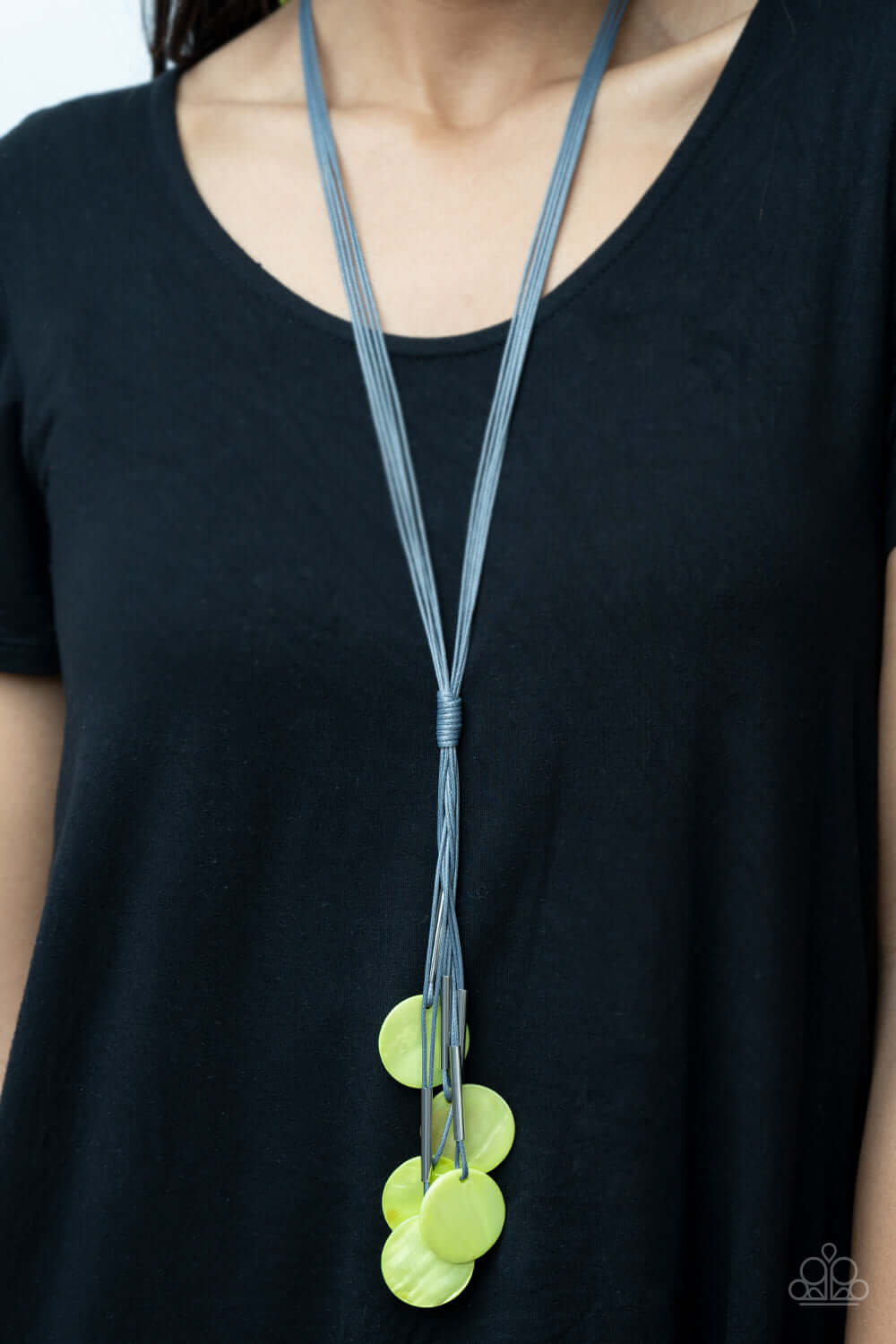 Paparazzi Accessories ❋Tidal Tassels - Green Necklace❋ Flat Rate Ship $4.50❋ - Image #2