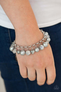Paparazzi Accessories ✽ Cupid Couture - Silver Bracelet✽Flat Rate Ship $4.50✽ - Image #2