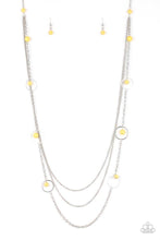 Load image into Gallery viewer, brought-to-you-by-blingflingbykat-collectively-carefree-yellow-necklace-paparazzi-accessories-
