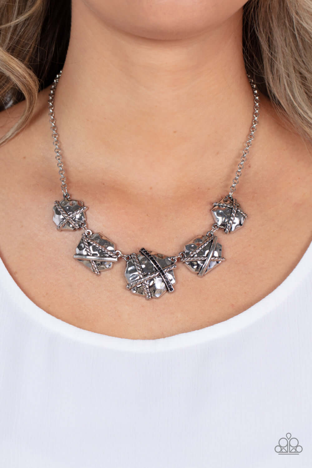 Paparazzi Accessories ❋Keep Guard - Black Necklace❋ Flat Rate Ship $4.50❋ - Image #2