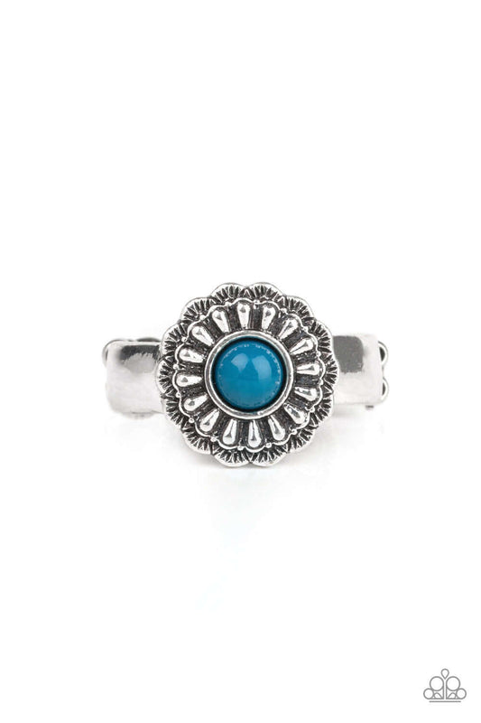 brought✽to✽you✽by✽blingflingbykat✽daisy-dawn-blue-ring✽paparazzi-accessories