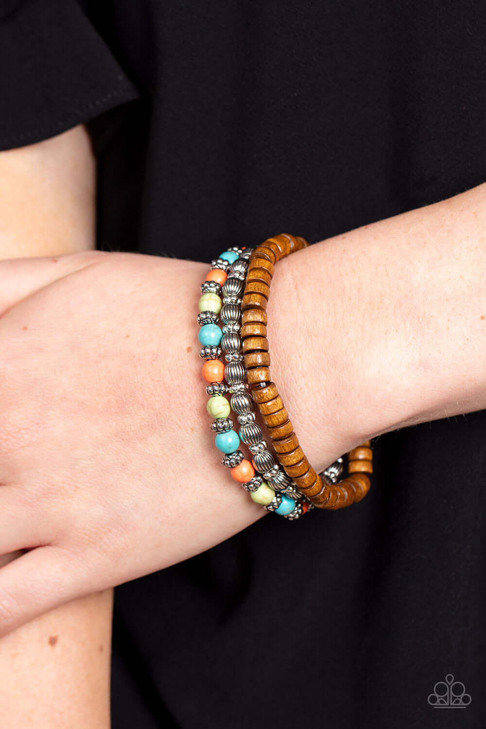 Paparazzi Accessories ❋ESCAPADE Route - Multi Bracelet❋ Flat Rate Ship $4.50❋ - Image #2