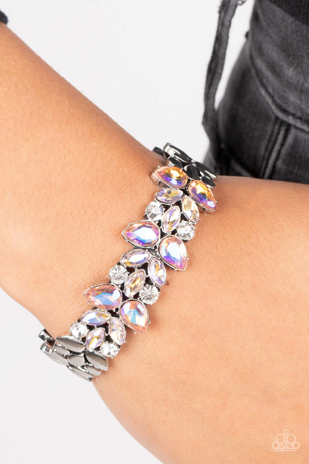 Paparazzi Accessories ❋Glacial Gleam - Orange Bracelet❋ Flat Rate Ship $4.50❋ - Image #2