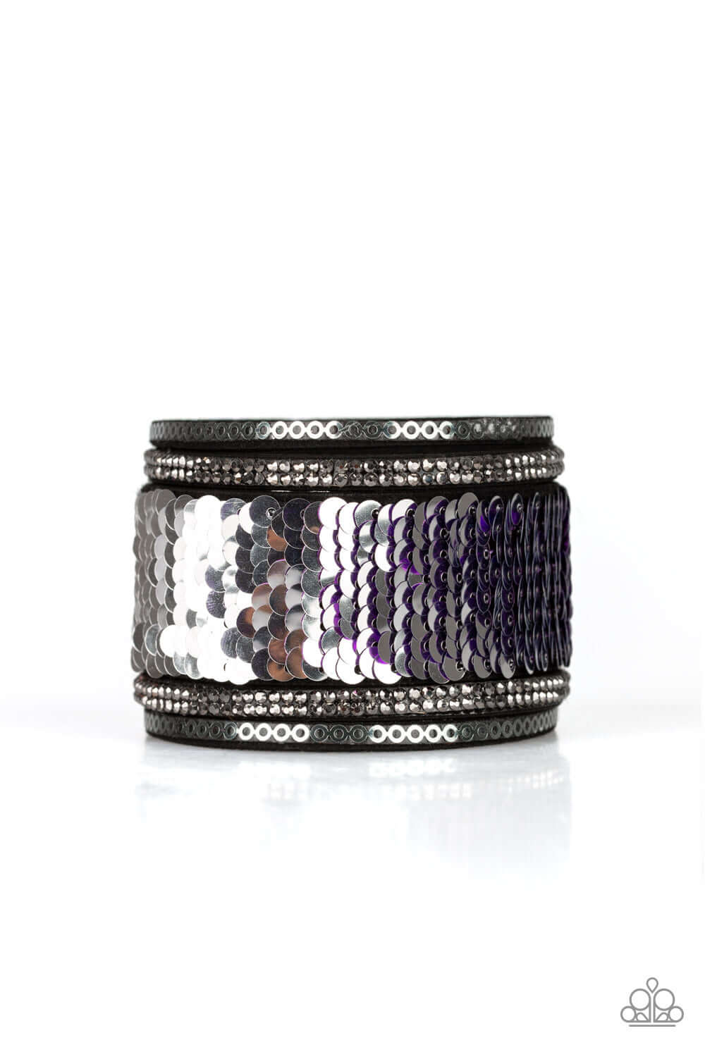 Paparazzi Accessories ✽ Heads Or MERMAID Tails - Purple Bracelet✽Flat Rate Ship $4.50✽ - Image #2