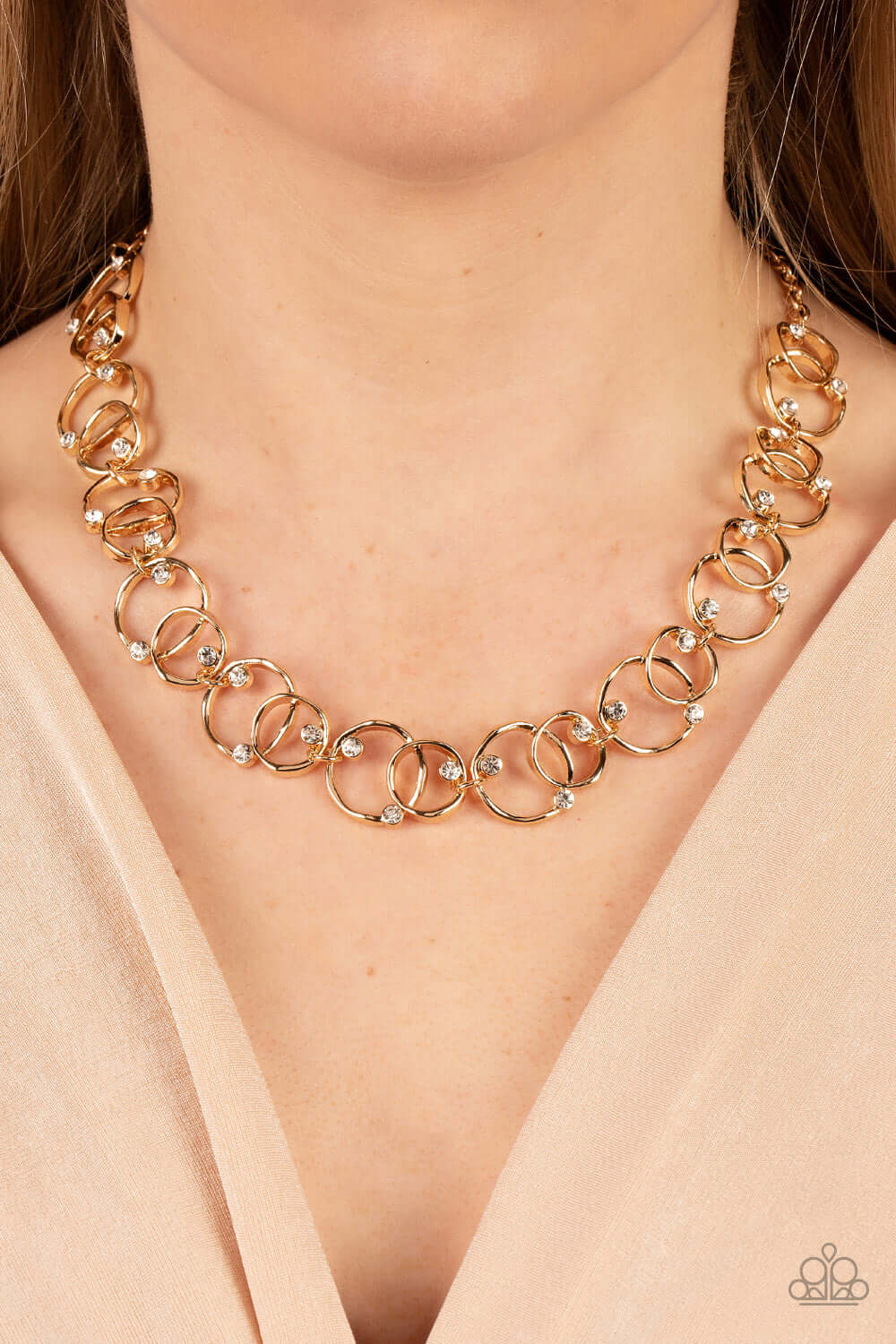 Paparazzi Accessories ❋Center of My Universe - Gold Necklace❋ Flat Rate Ship $4.50❋ - Image #2