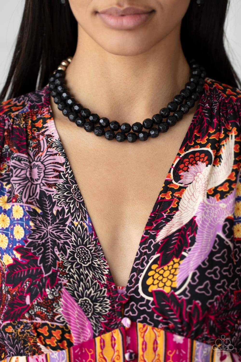 Paparazzi Accessories ❋Greco Getaway - Black Necklace❋ Flat Rate Ship $4.50❋ - Image #2