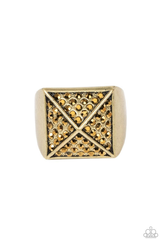 brought-to-you-by-blingflingbykat-pyramidal-powerhouse-brass-ring-paparazzi-accessories-