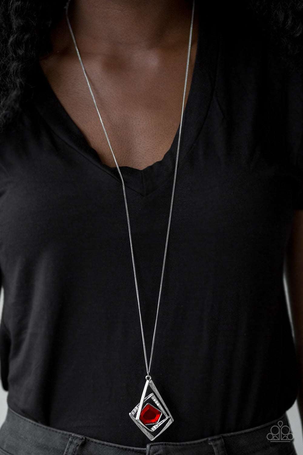 Paparazzi Accessories ✽ A MODERN Citizen - Red Necklace✽Flat Rate Ship $4.50✽