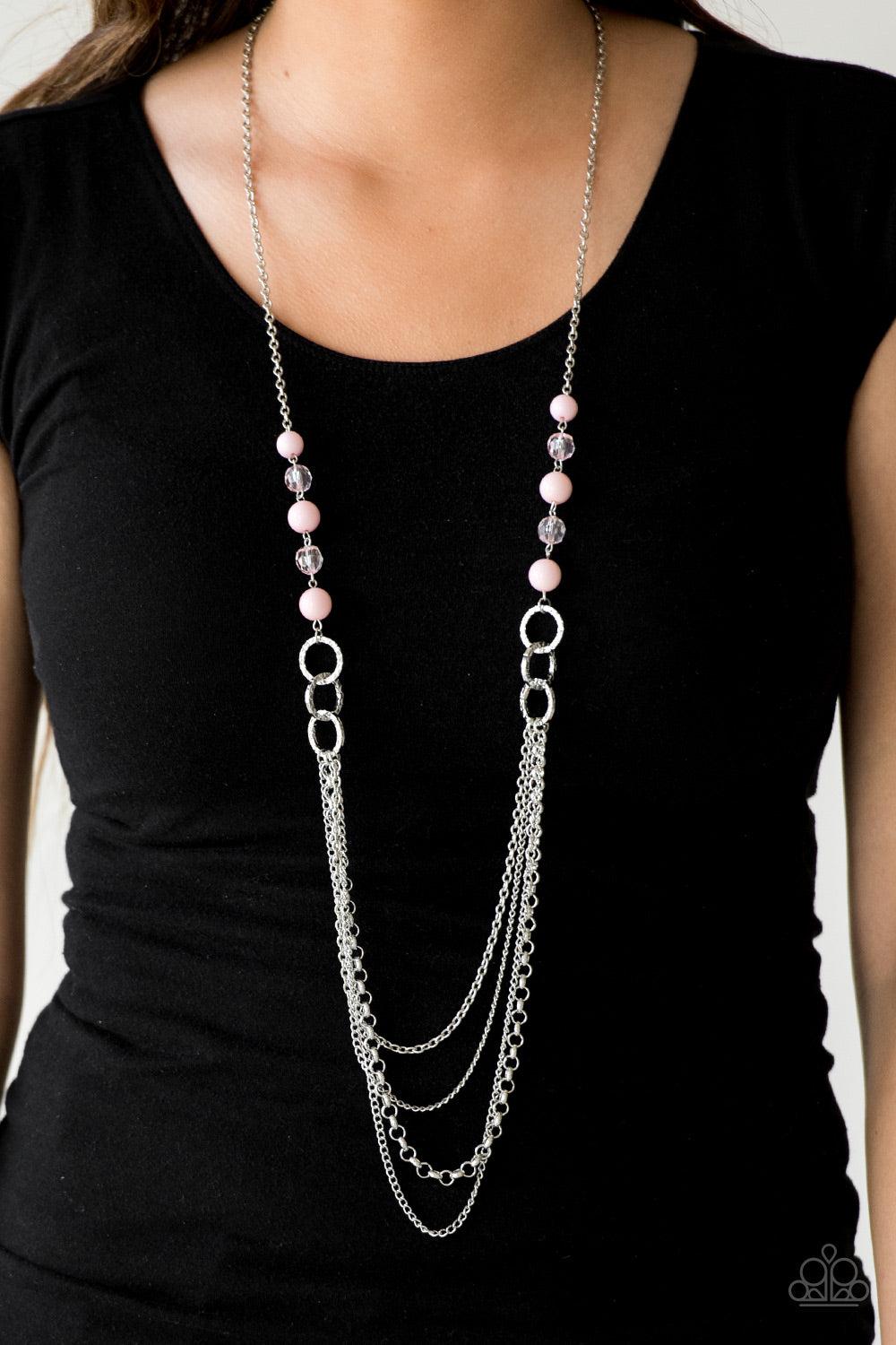 Paparazzi Accessories ❋Vividly Vivid - Pink Necklace❋ Flat Rate Ship $4.50❋ - Image #2