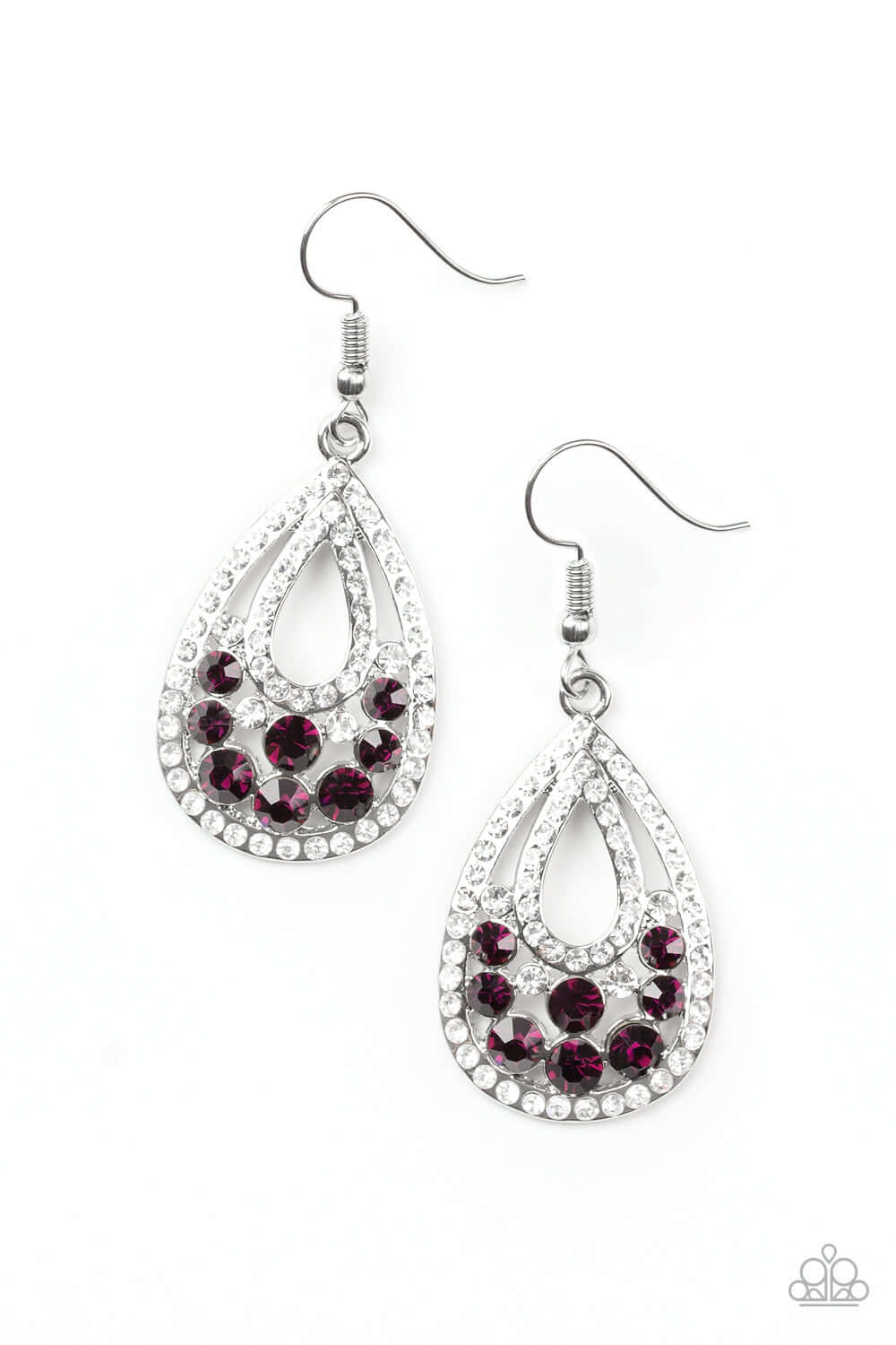 brought✽to✽you✽by✽blingflingbykat✽sparkling-stardom-purple-earrings✽paparazzi-accessories