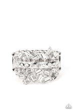 Load image into Gallery viewer, brought-to-you-by-blingflingbykat-scattered-sensation-white-ring-paparazzi-accessories-
