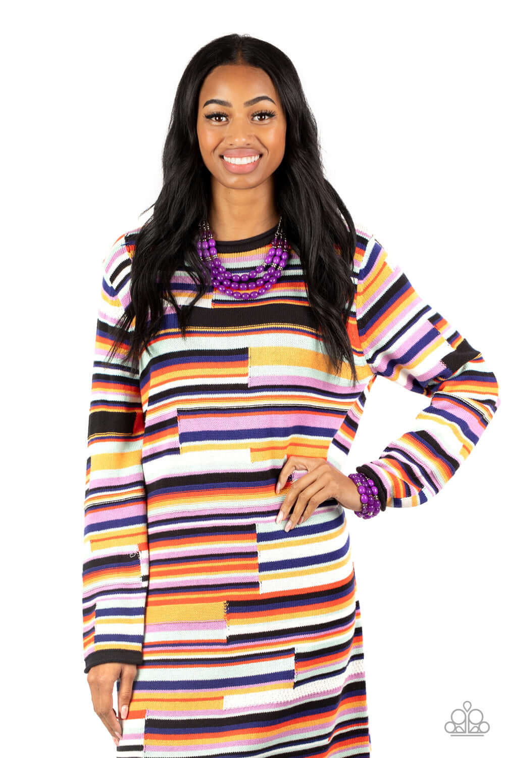 Paparazzi Accessories ❋Coastal Coastin - Purple Bracelet❋ Flat Rate Ship $4.50❋ - Image #2