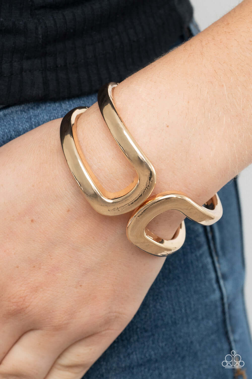 Paparazzi Accessories ❋Industrial Empress - Gold Bracelet❋ Flat Rate Ship $4.50❋ - Image #2
