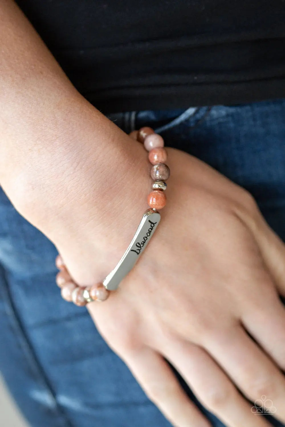 Paparazzi Accessories ✽ Simply Blessed - Multi Bracelet✽Flat Rate Ship $4.50✽ - Image #2