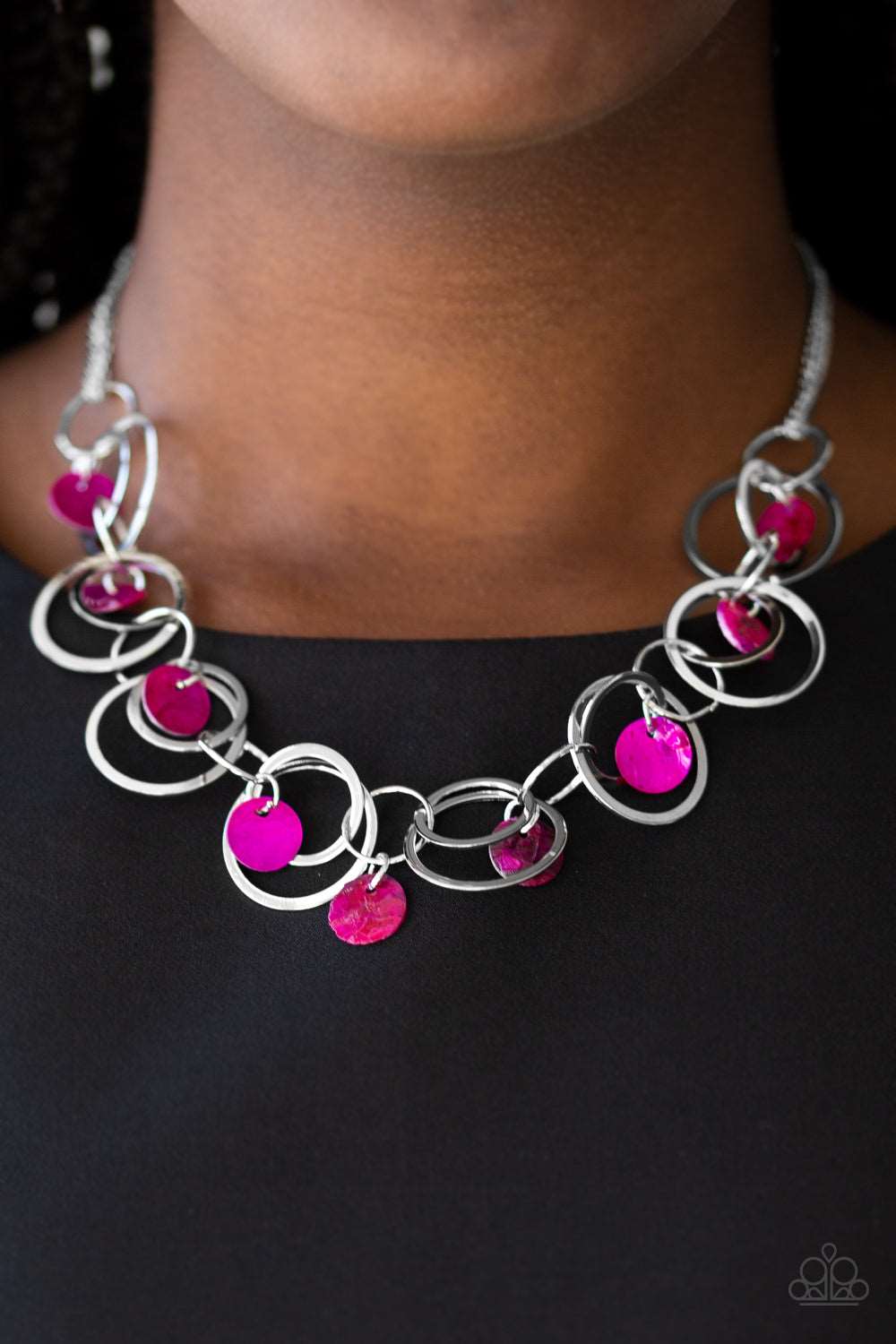 Paparazzi Accessories ✽ A Hot SHELL-er - Pink Necklace✽Flat Rate Ship $4.50✽