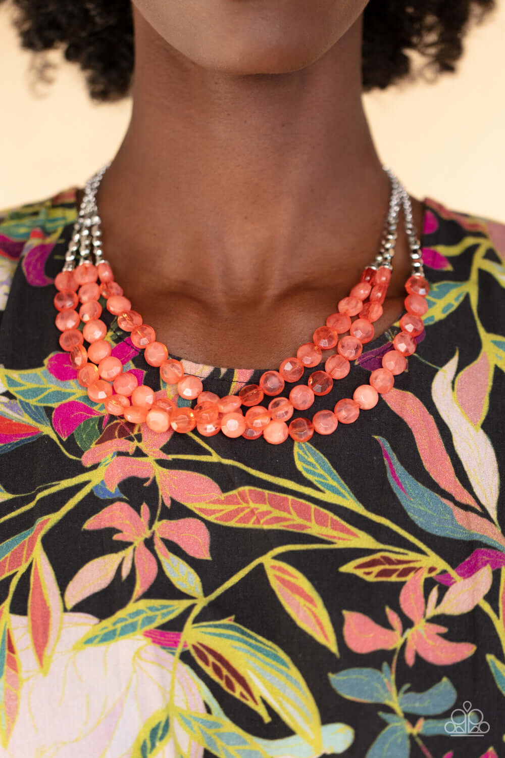 Paparazzi Accessories ❋Pacific Picnic - Orange Necklace❋ Flat Rate Ship $4.50❋ - Image #2