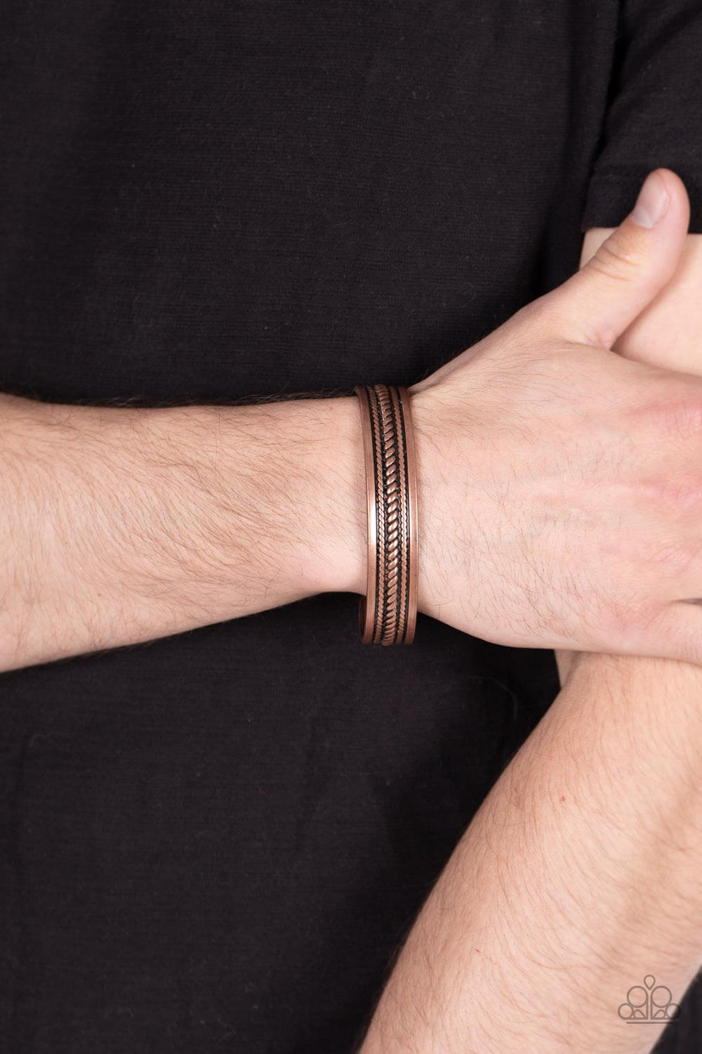 Paparazzi Accessories ❋Urban Expedition - Copper Mens Bracelet❋ Flat Rate Ship $4.50❋ - Image #2