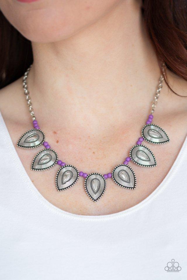 Paparazzi Accessories ❋Terra Trailblazer - Purple Necklace❋ Flat Rate Ship $4.50❋ - Image #2